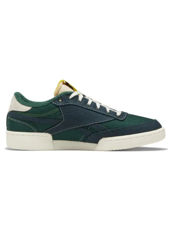 Кроссовки club c revenge vintage 'green' Reebok — изображение 2 из 4, зеленый/белый/желтый