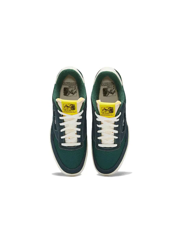 Кроссовки club c revenge vintage 'green' Reebok — изображение 4 из 4, зеленый/белый/желтый