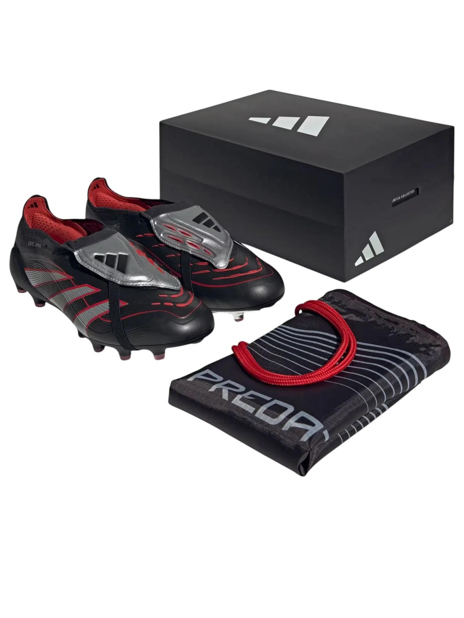 Кроссовки adidas Predator Elite Fold-Over Tongue AG 'BSR' — изображение 5 из 5, черный