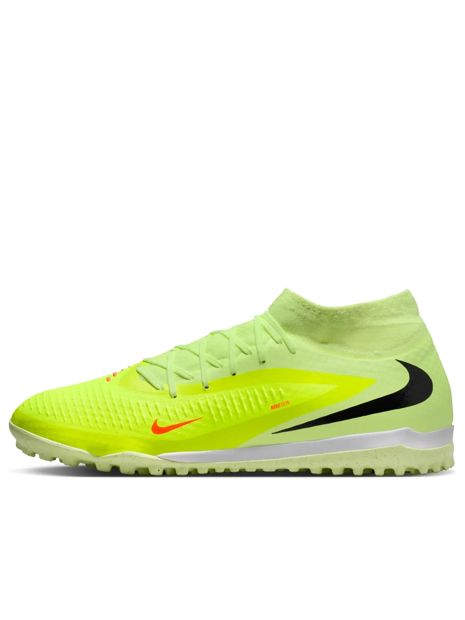 Кроссовки Nike Phantom 6 High Academy TF 'Hyper Crimson Limelight' — изображение 1 из 7, зеленый