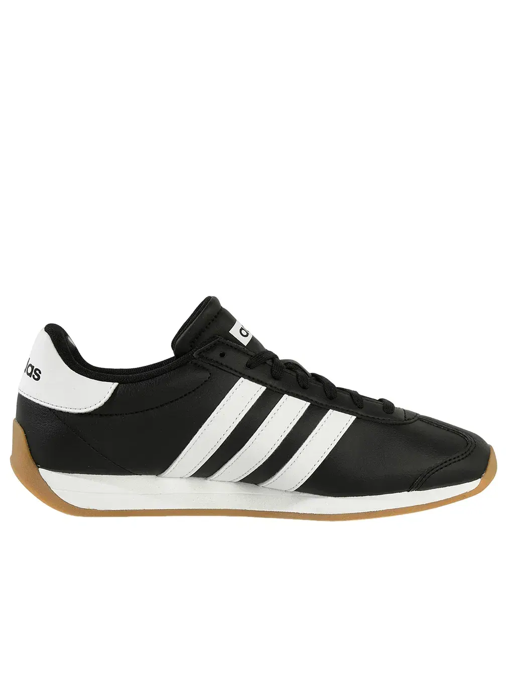 Мужские кроссовки с кожаным верхом Runvista Adidas — изображение 2 из 7, черный