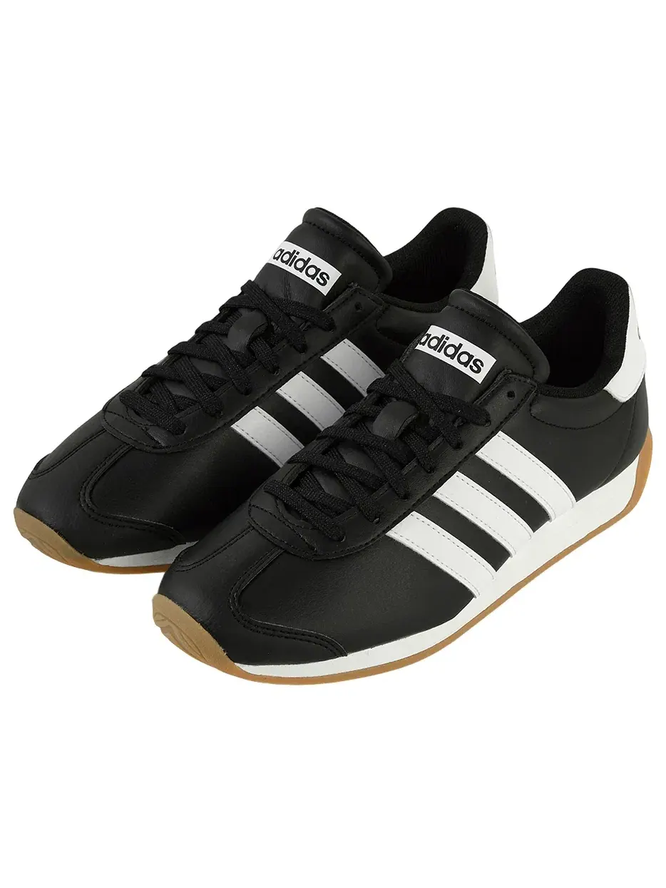Мужские кроссовки с кожаным верхом Runvista Adidas — изображение 3 из 7, черный