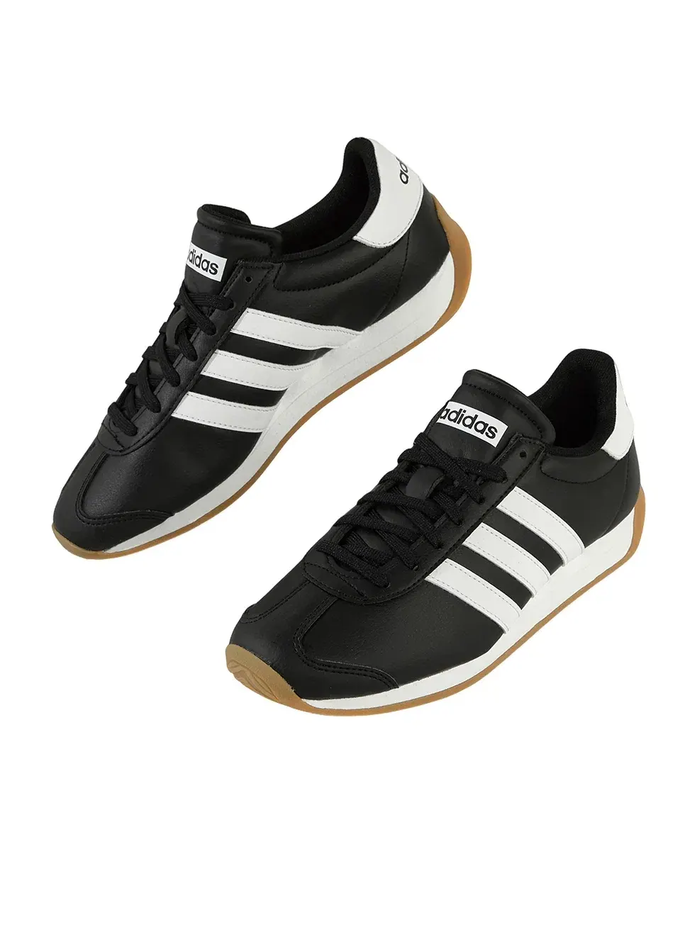 Мужские кроссовки с кожаным верхом Runvista Adidas — изображение 5 из 7, черный