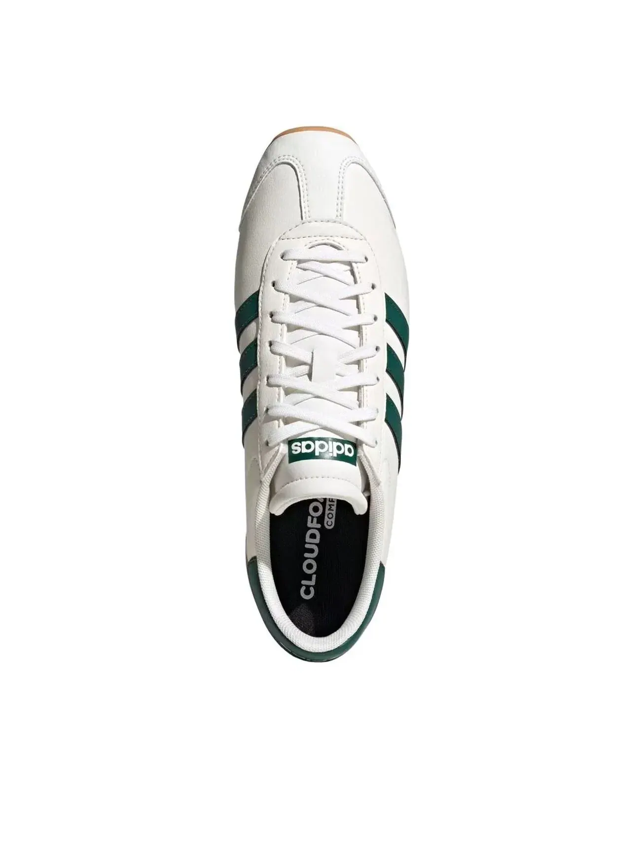 Мужские кроссовки с кожаным верхом Adidas Runvista — изображение 2 из 5, белый