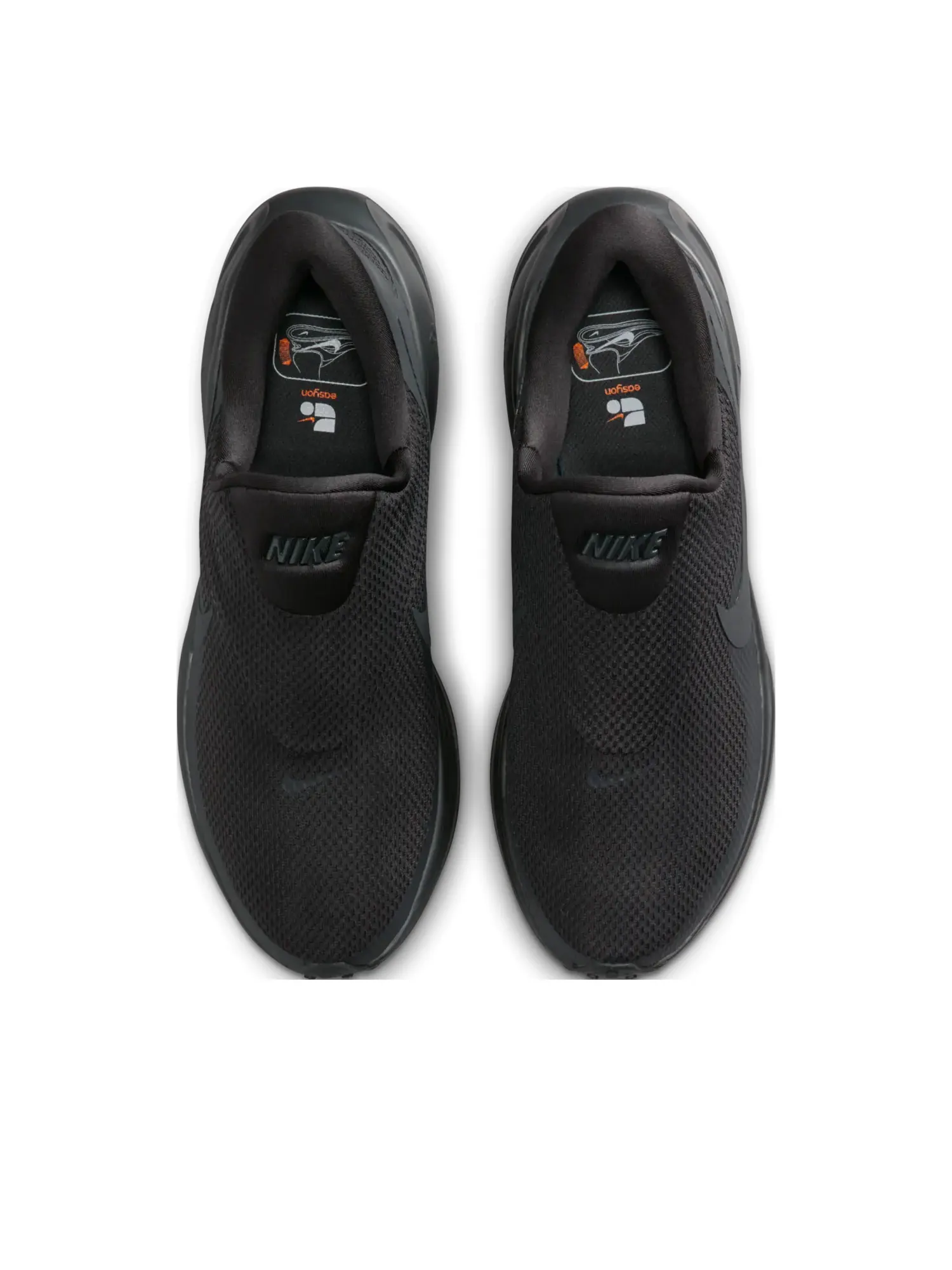 Кроссовки Nike Revolution 8 Easyon 'Anthracite Black' — изображение 2 из 7, черный