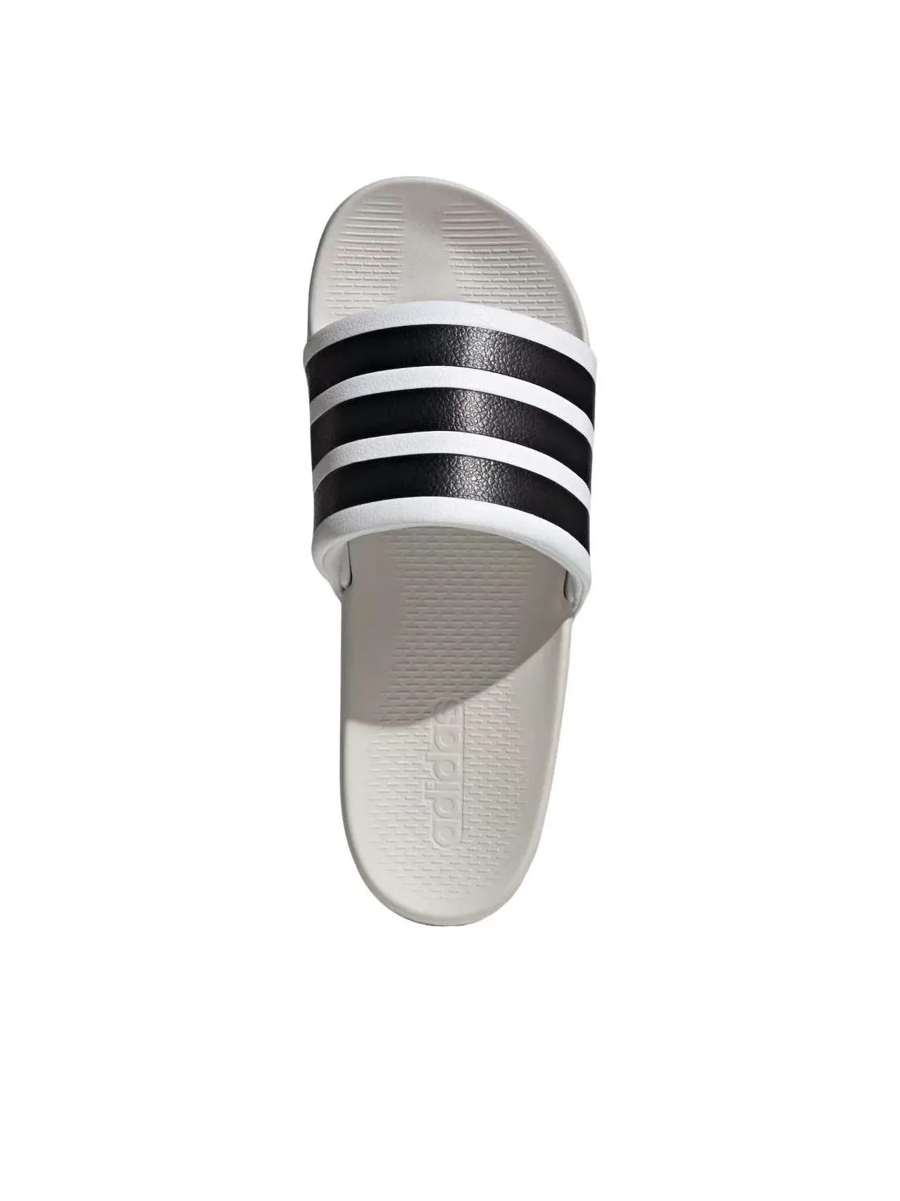 Шлепанцы Adidas Adilette Comfort 2.0 'White Black' HQ2466 — изображение 2 из 5, белый