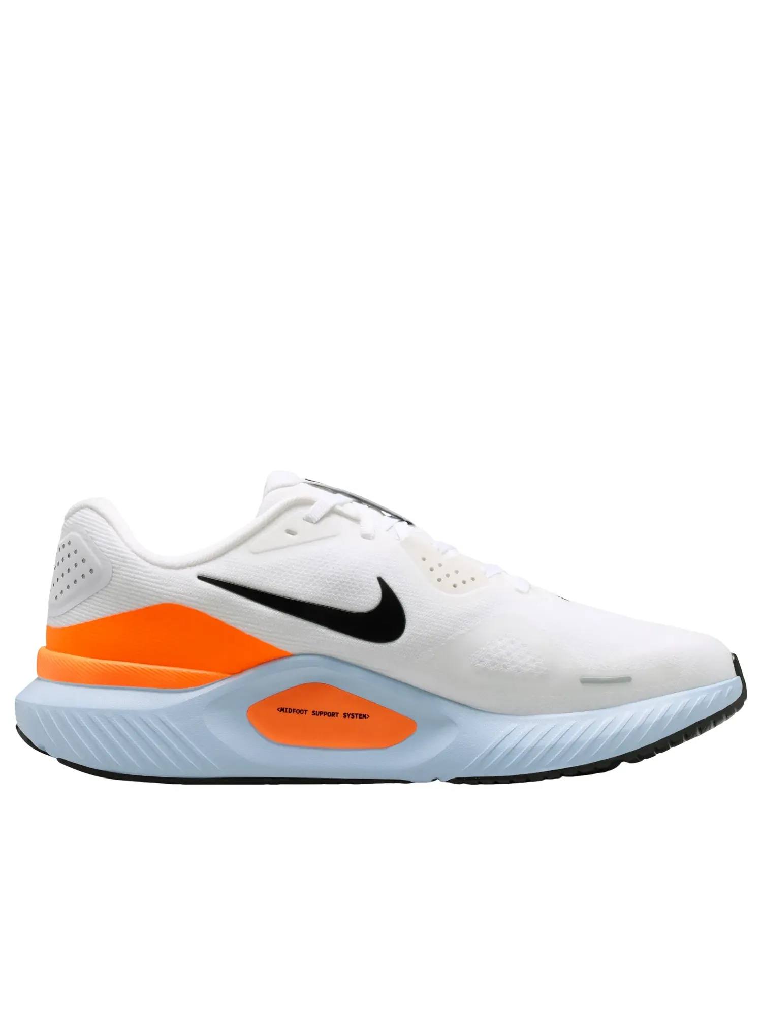Кроссовки Nike Structure 26 Extra Wide 'White Total Orange' HQ2588-107 — изображение 2 из 7, белый