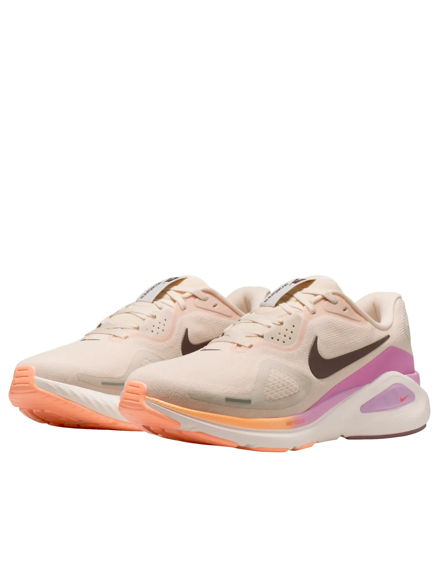 Кроссовки (WMNS) Nike Structure 26 'Chalk Light Magenta' — изображение 4 из 6, оранжевый