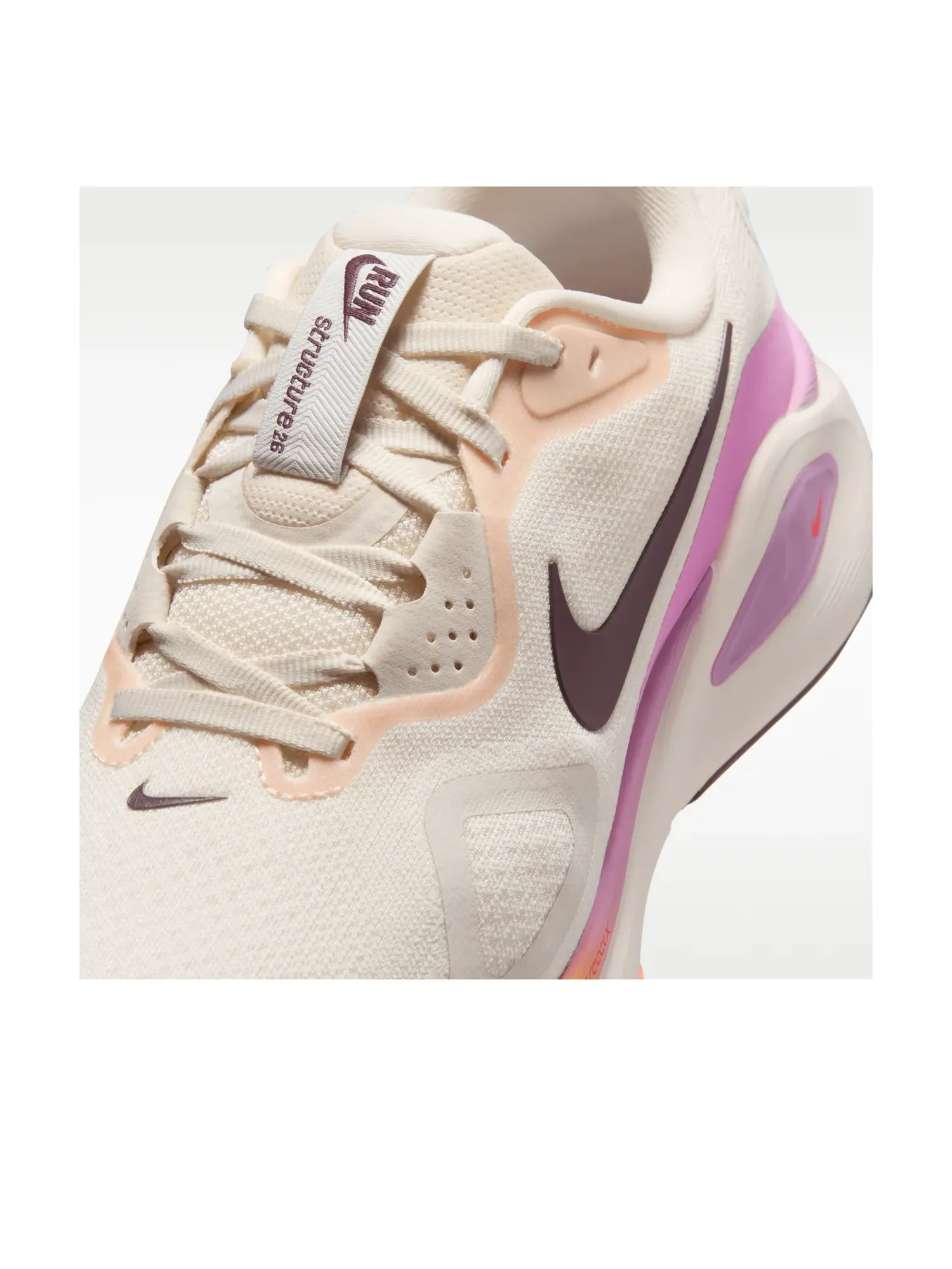 Кроссовки (WMNS) Nike Structure 26 'Chalk Light Magenta' — изображение 5 из 6, оранжевый