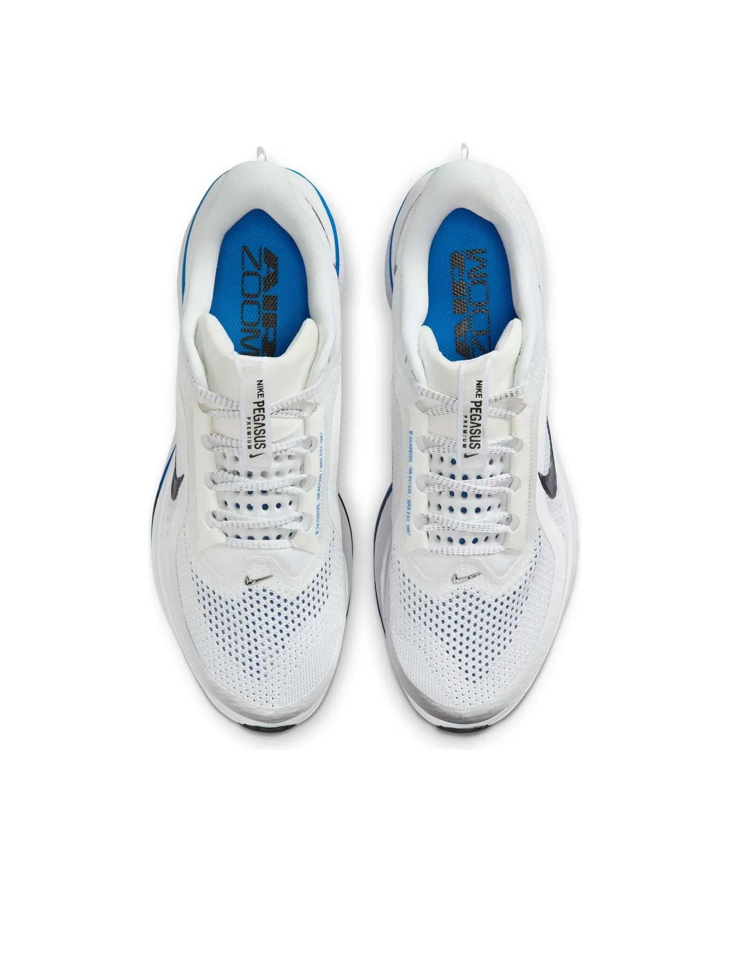 Кроссовки Nike Pegasus Premium 'White Photo Blue' — изображение 2 из 6, белый
