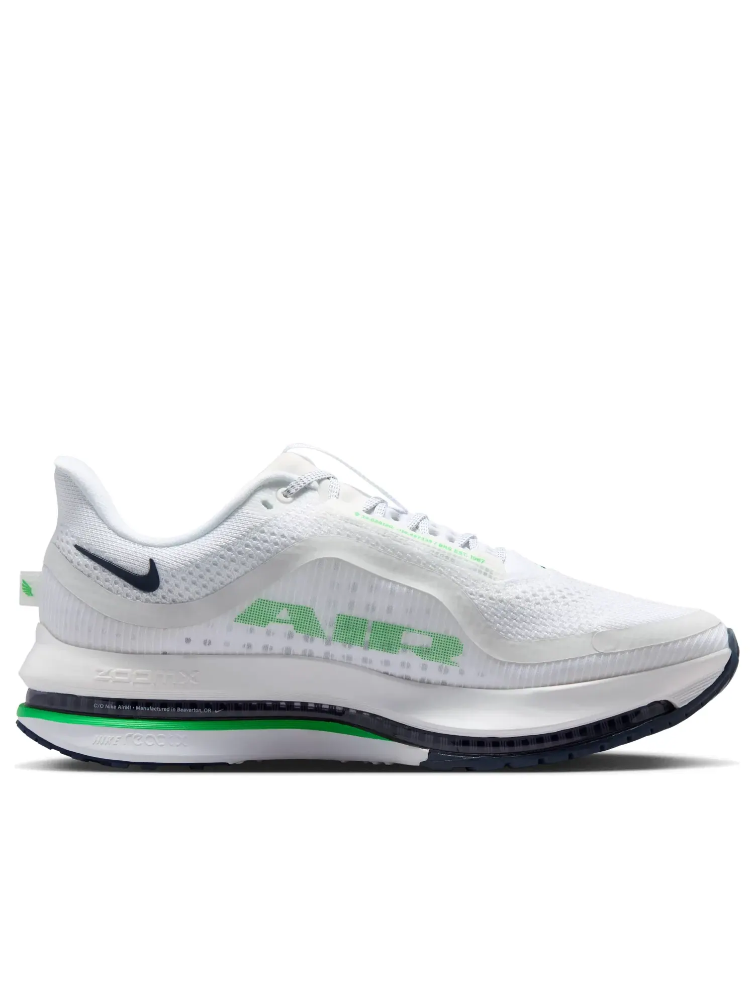 Мужские кроссовки для бега с шнуровкой Nike Air Zoom Pegasus Premium — изображение 2 из 7, белый