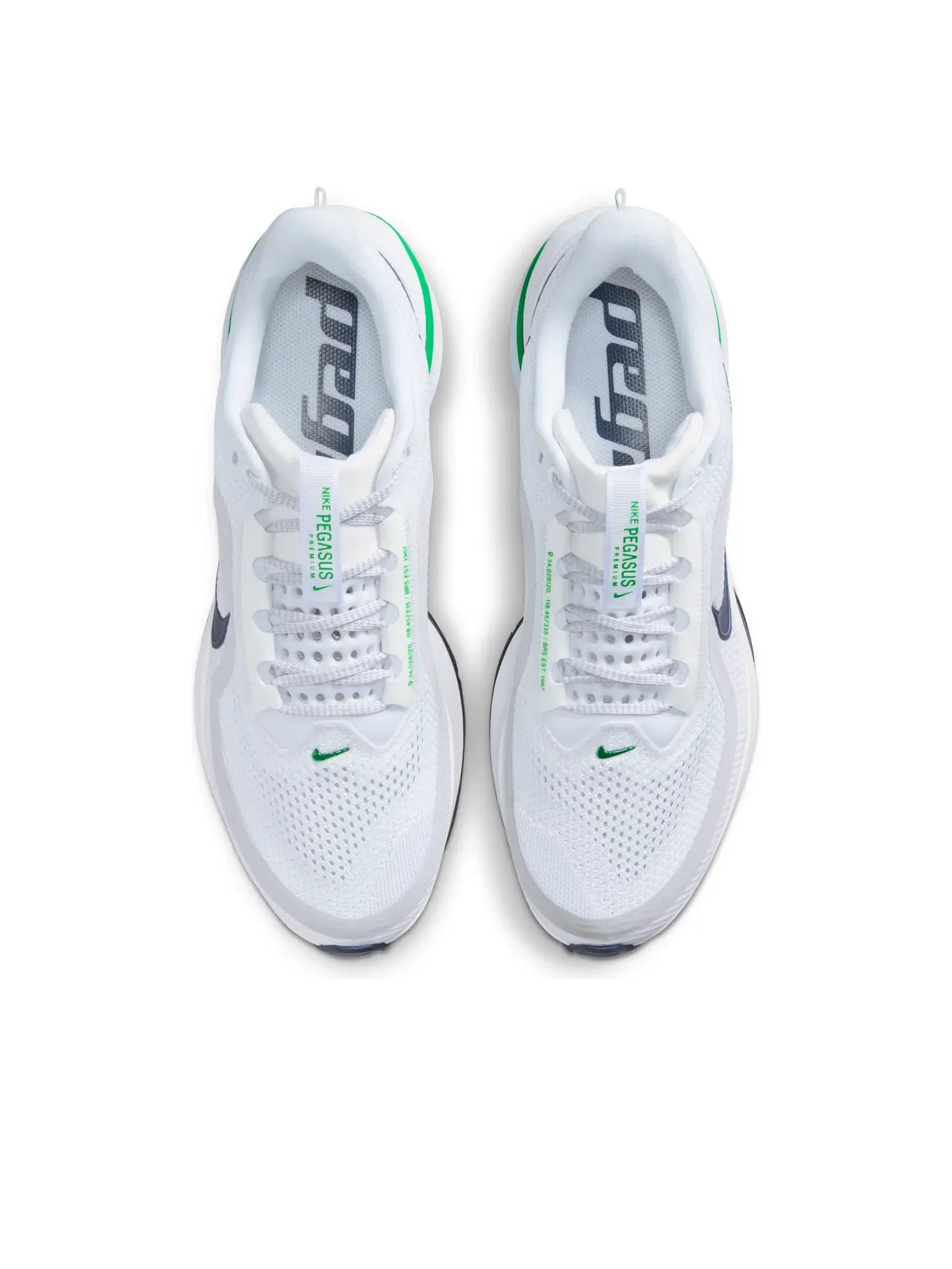 Мужские кроссовки для бега с шнуровкой Nike Air Zoom Pegasus Premium — изображение 3 из 7, белый