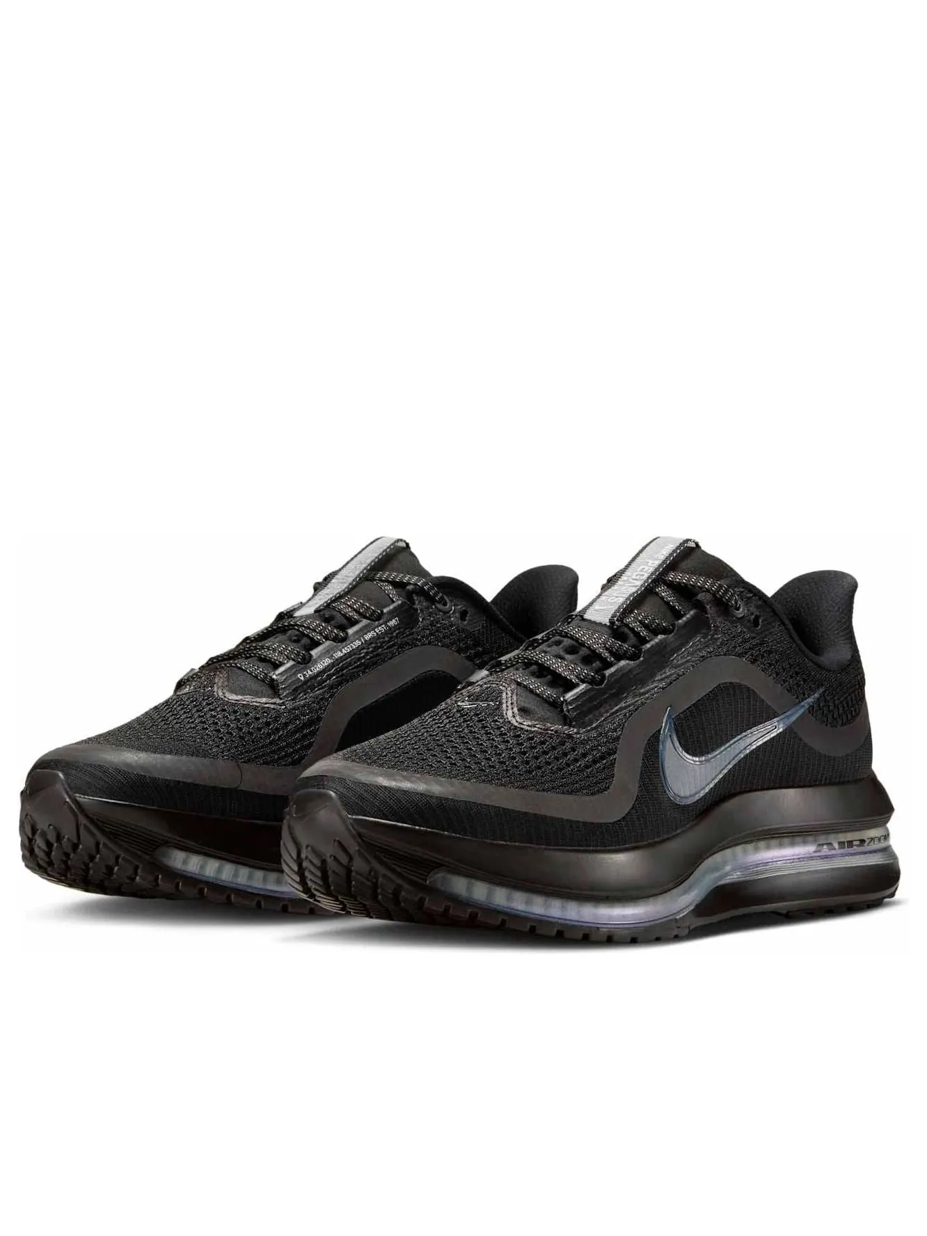 Кроссовки (WMNS) Nike Air Zoom Pegasus Premium 'Black Metallic Silver' — изображение 4 из 6, черный