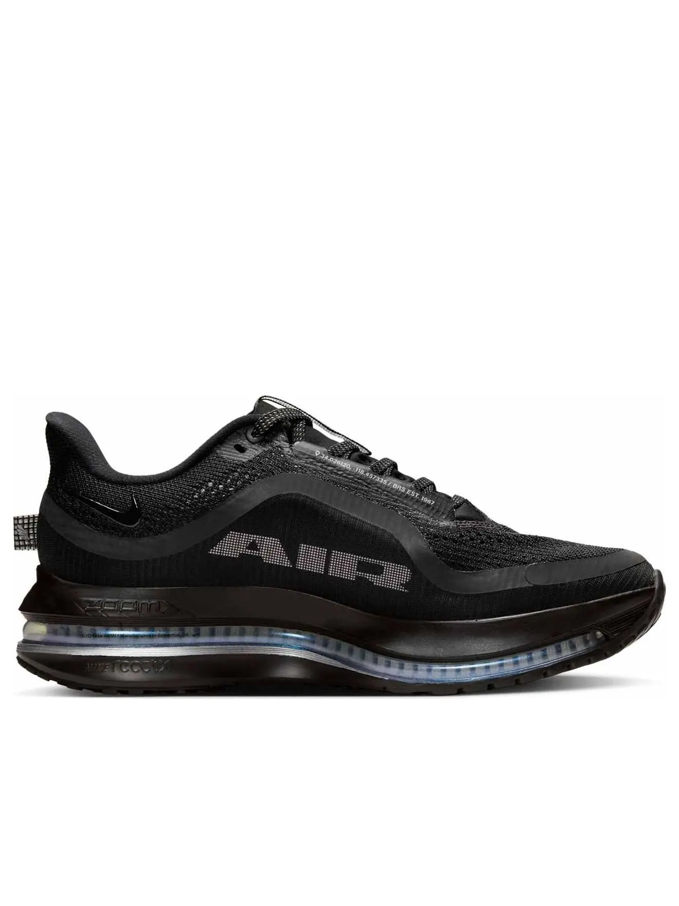 Кроссовки (WMNS) Nike Air Zoom Pegasus Premium 'Black Metallic Silver' — изображение 6 из 6, черный
