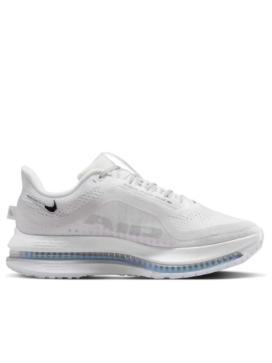 Кроссовки (WMNS) Nike Air Zoom Pegasus Premium 'White Metallic Silver' — изображение 2 из 6, белый