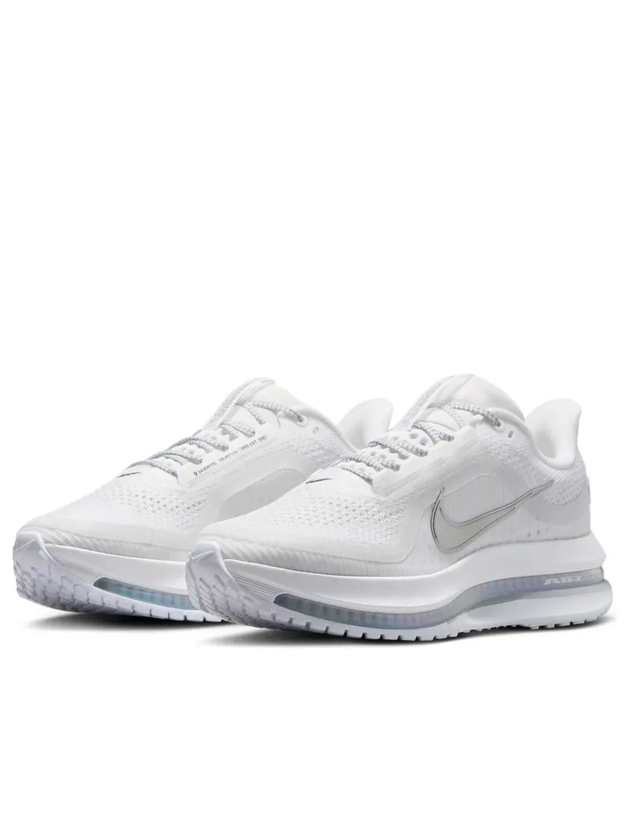 Кроссовки (WMNS) Nike Air Zoom Pegasus Premium 'White Metallic Silver' — изображение 3 из 6, белый