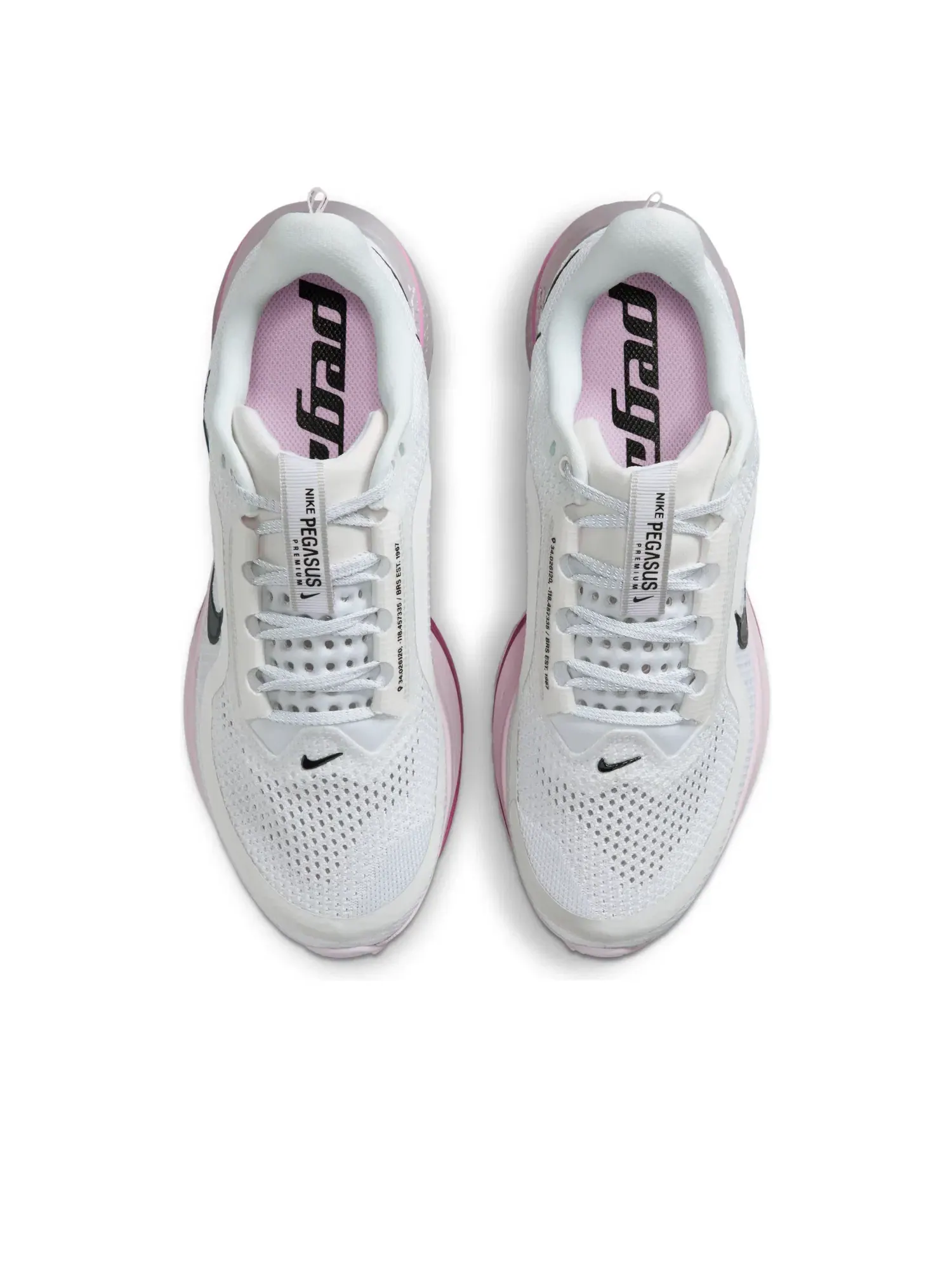 Женские кроссовки для бега с шнуровкой Nike Air Zoom Pegasus Premium — изображение 2 из 7, белый