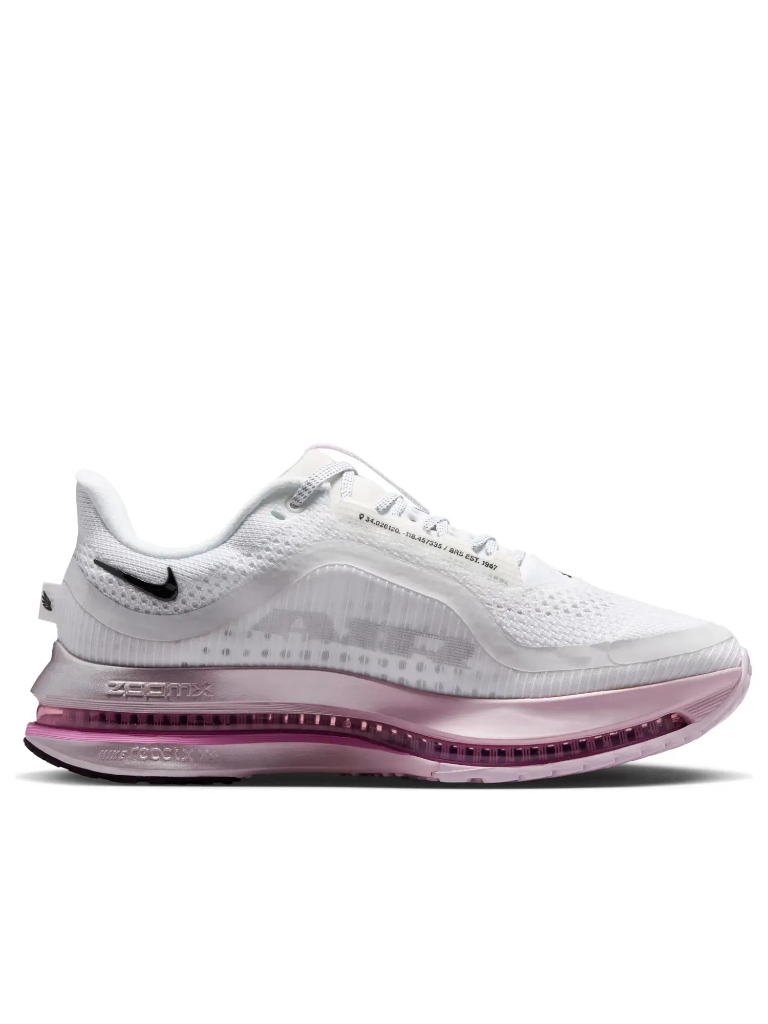 Женские кроссовки для бега с шнуровкой Nike Air Zoom Pegasus Premium — изображение 6 из 7, белый