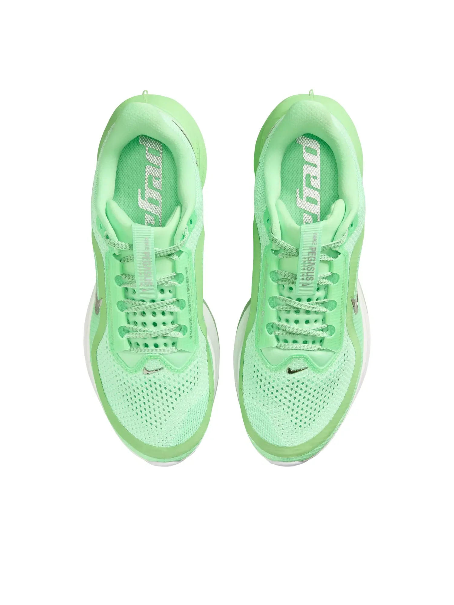 Женские кроссовки с шнуровкой Air Zoom Pegasus Nike — изображение 2 из 6, зеленый