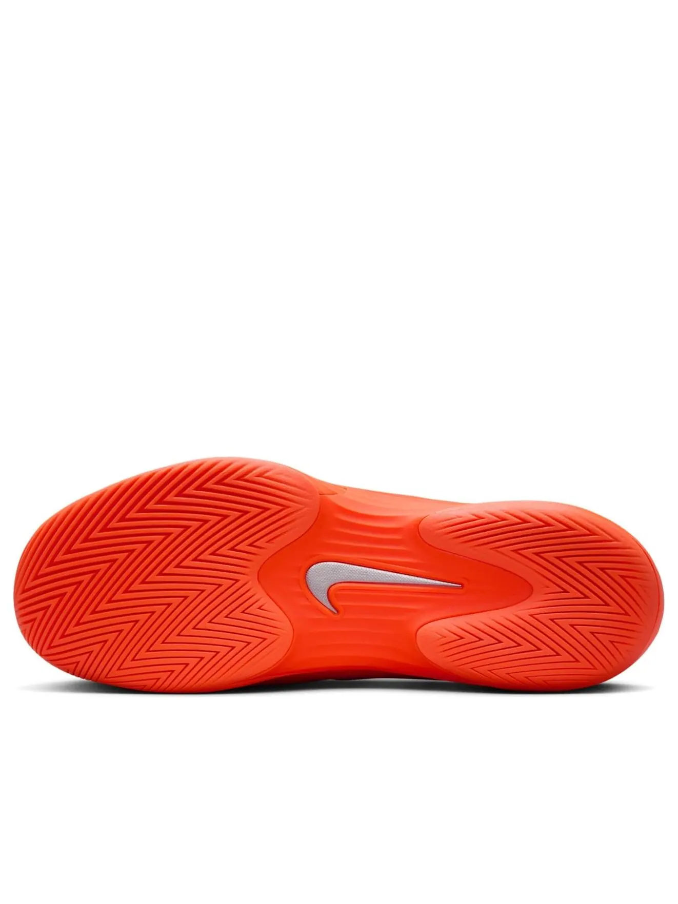 Кроссовки Nike Court Air Zoom Vapor 12 Premium HC 'Hyper Crimson Metallic Silver' — изображение 5 из 6, оранжевый