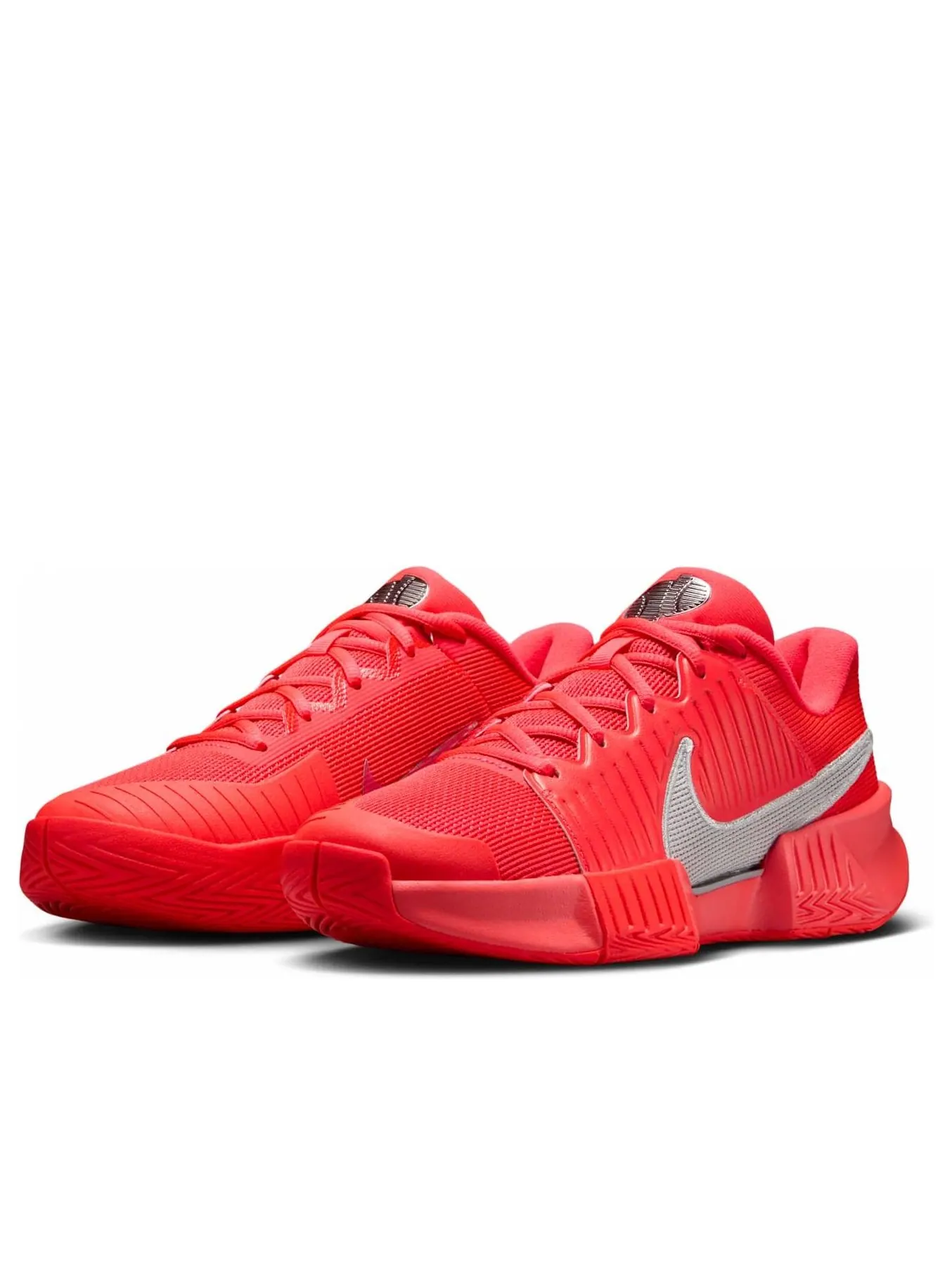Кроссовки (WMNS) Nike GP Challenge Pro Premium 'Bright Crimson Metallic Silver' — изображение 4 из 6, красный