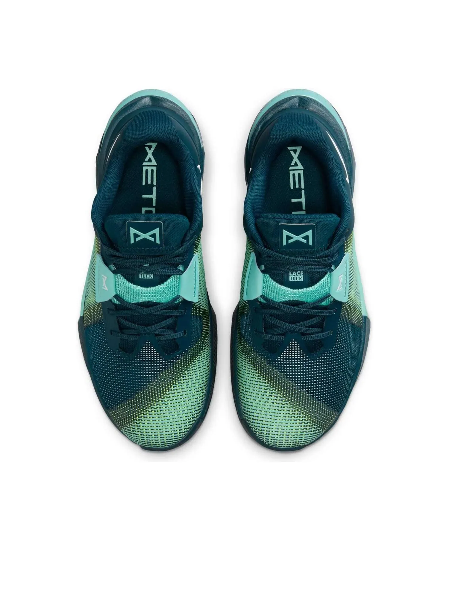 Кроссовки (WMNS) Nike Metcon 10 'Midnight Turquoise Volt' — изображение 2 из 6, зеленый