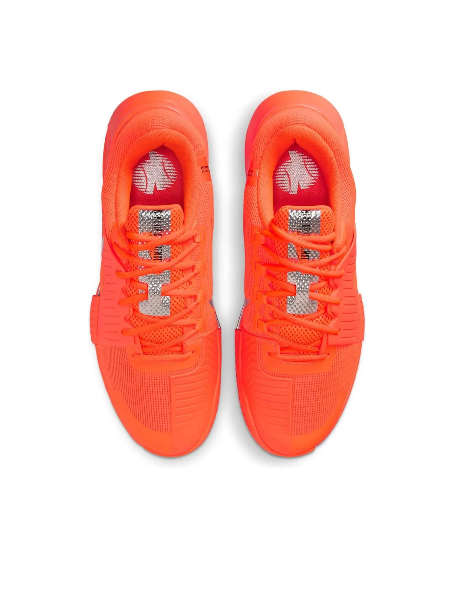 Кроссовки Nike GP Challenge 1 Premium 'Hyper Crimson Metallic Silver' — изображение 2 из 6, оранжевый