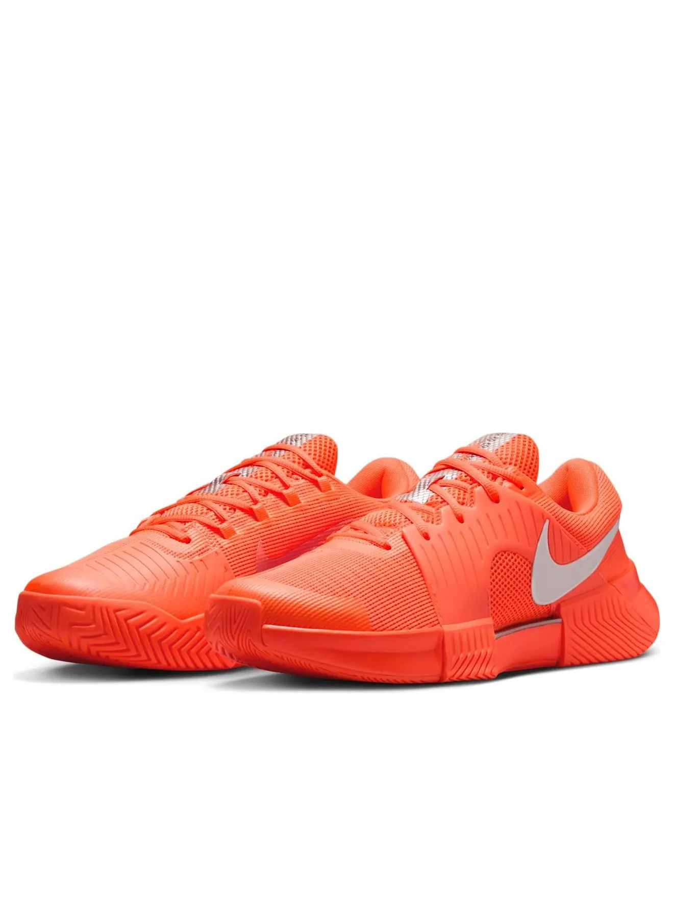 Кроссовки Nike GP Challenge 1 Premium 'Hyper Crimson Metallic Silver' — изображение 4 из 6, оранжевый