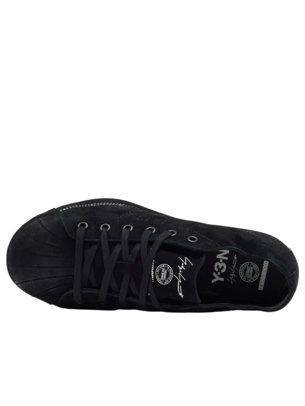Кроссовки adidas Y-3 Nizzastar Low 'Neighborhood Black' — изображение 3 из 6, черный