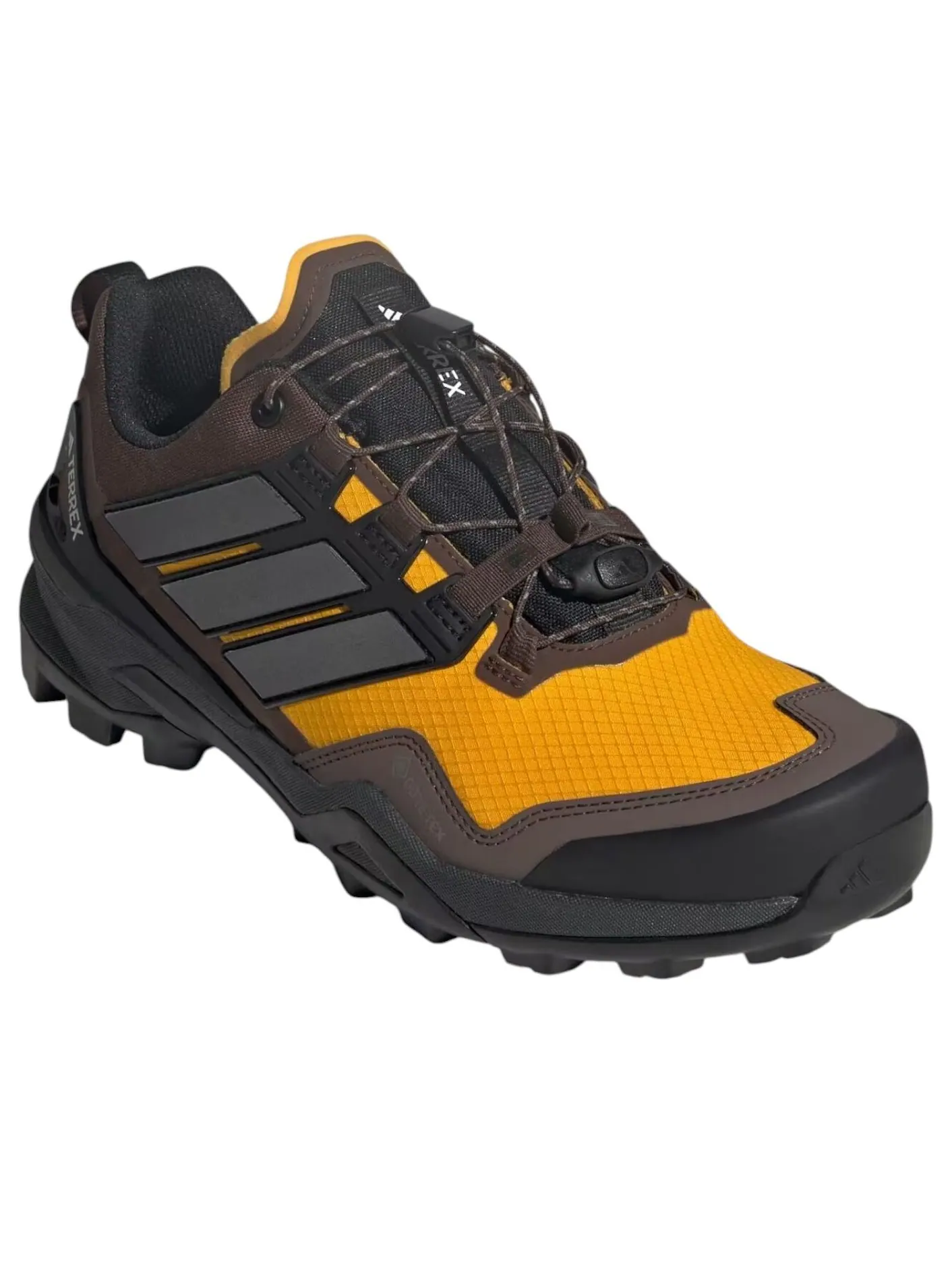 Adidas Terrex Skychaser GORE-TEX 'Crew Yellow Core Black Gray Three' — изображение 2 из 6, желтый/черный/серый