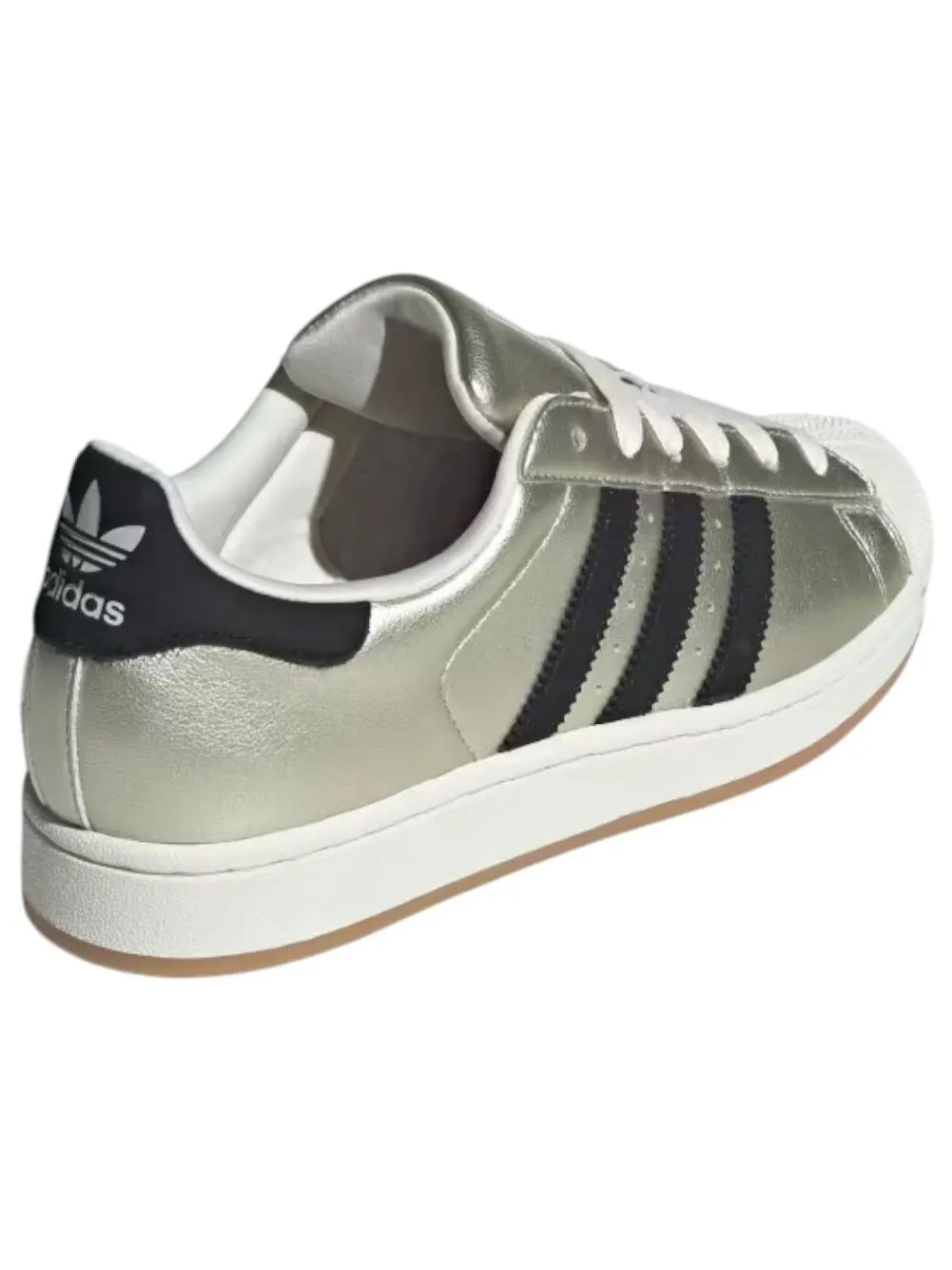 Кроссовки (WMNS) adidas Superstar II 'Alumina Black' — изображение 5 из 5, серебряный