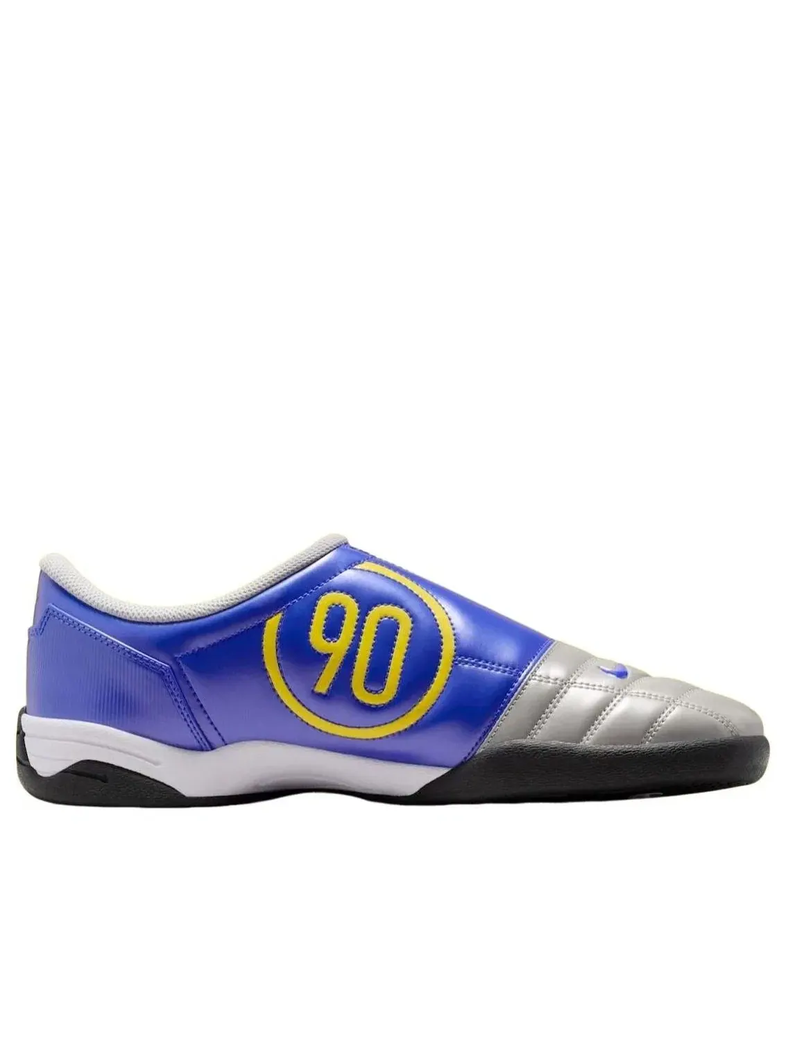 Мужские кроссовки с кожаным верхом Total 90 III Brazil Nike — изображение 2 из 5, серебряный