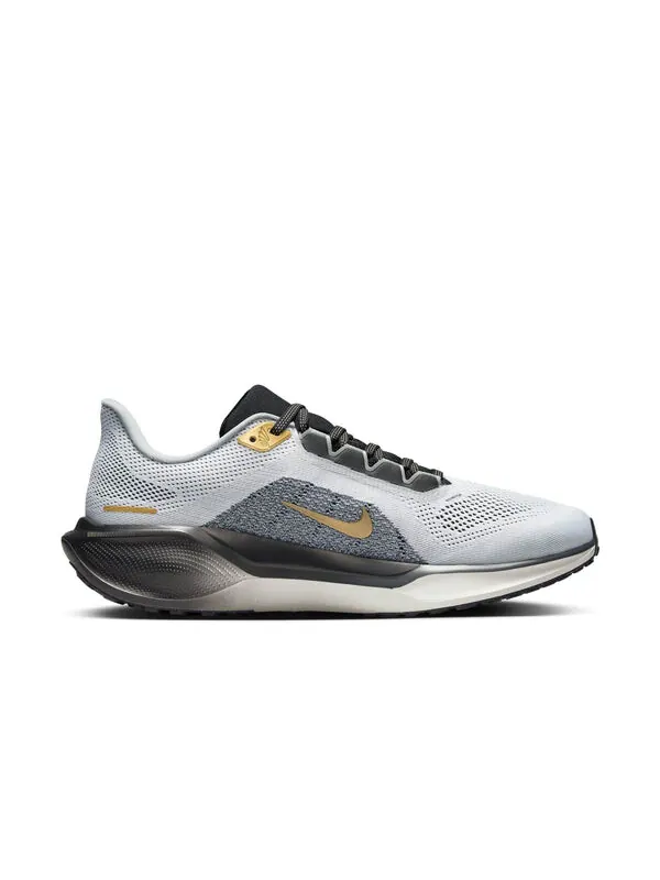 Кроссовки air zoom pegasus 41 prm 'white black gold' Nike — изображение 2 из 4, белый/черный/золотистый