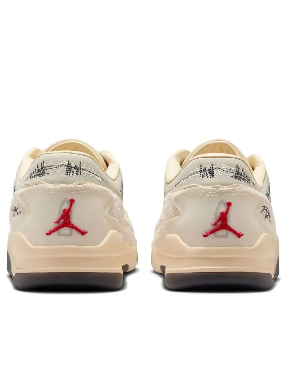 Кроссовки (WMNS) Air Jordan Flight Court 'Who Decides War Coconut Milk' — изображение 5 из 6, бежевый