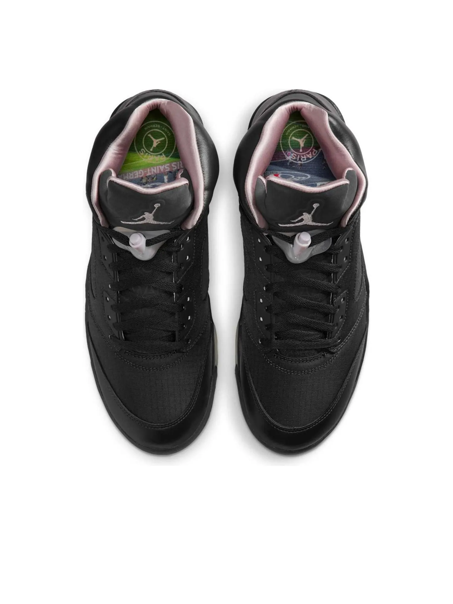 Кроссовки Air Jordan 5 x PSG 'Off Noir' — изображение 2 из 6, черный