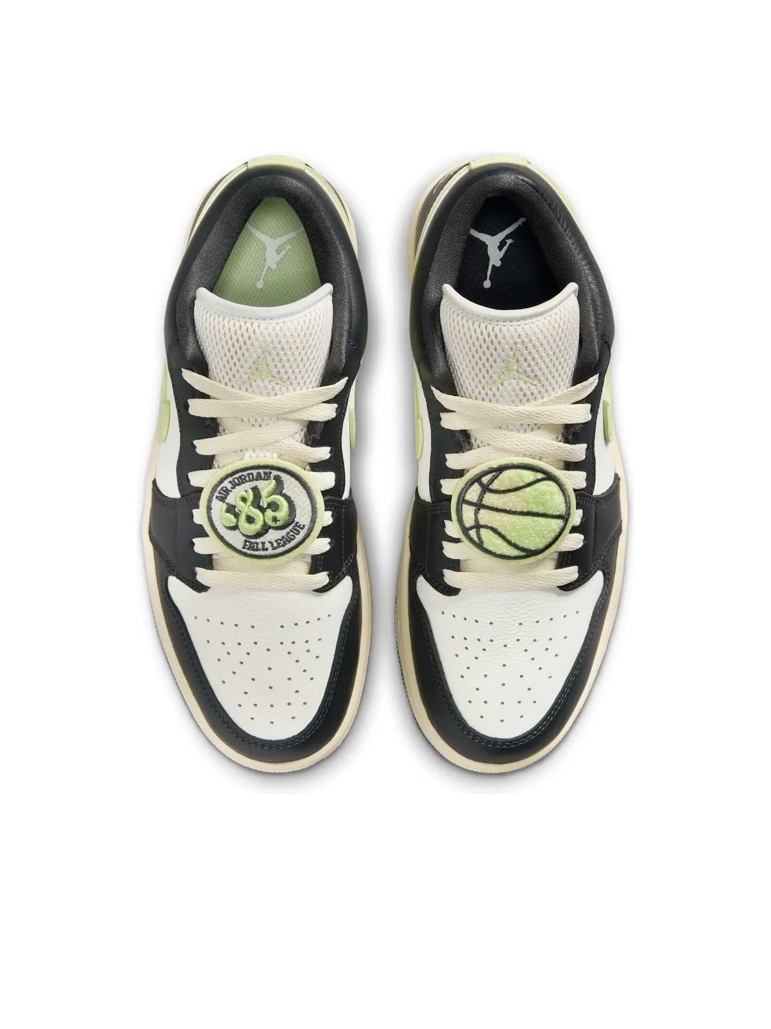 Кроссовки (WMNS) Air Jordan 1 Low SE 'Fall League' — изображение 2 из 6, черный