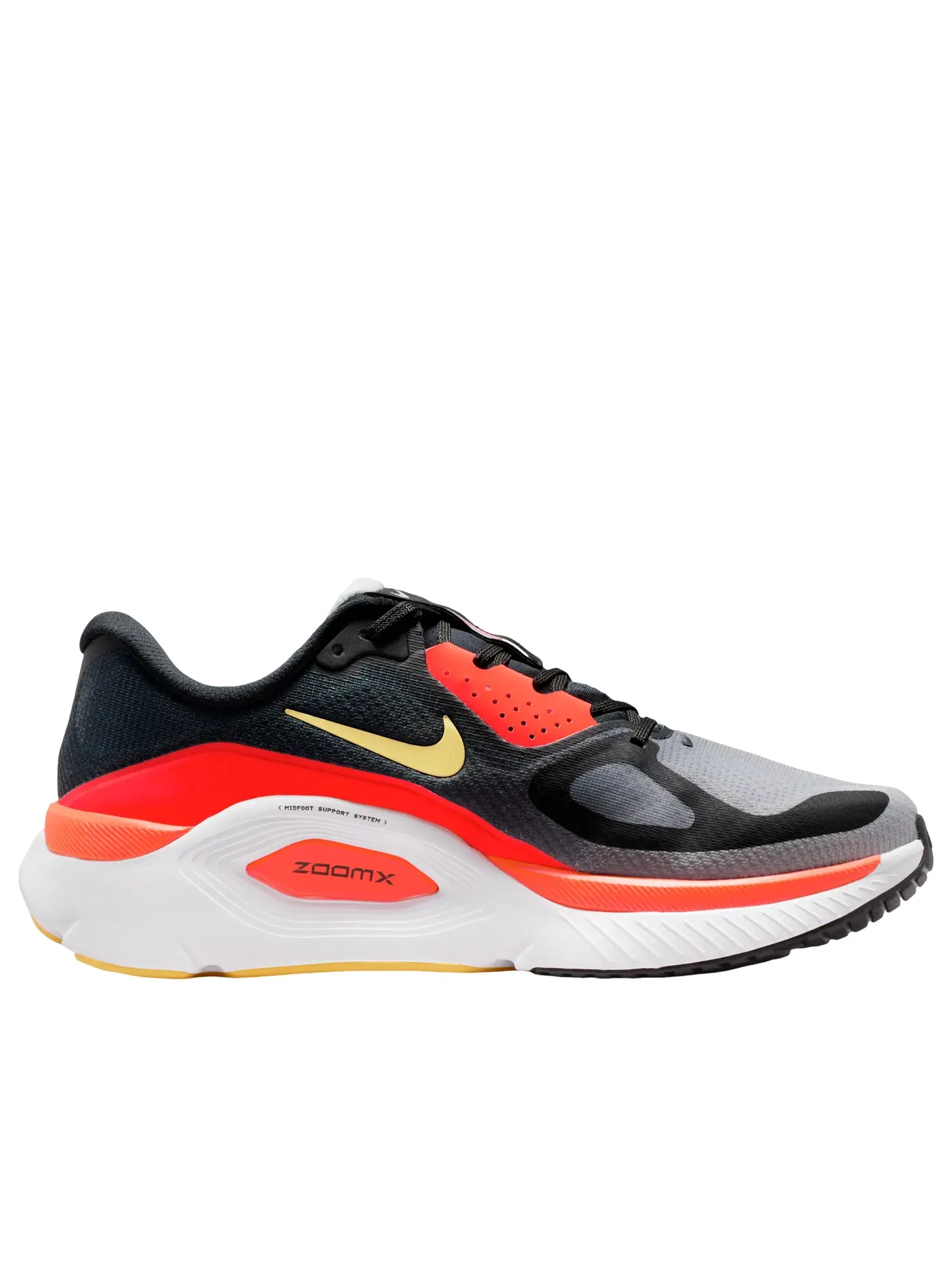 Кроссовки Nike Structure Plus 'Black Bright Crimson' — изображение 6 из 6, черный