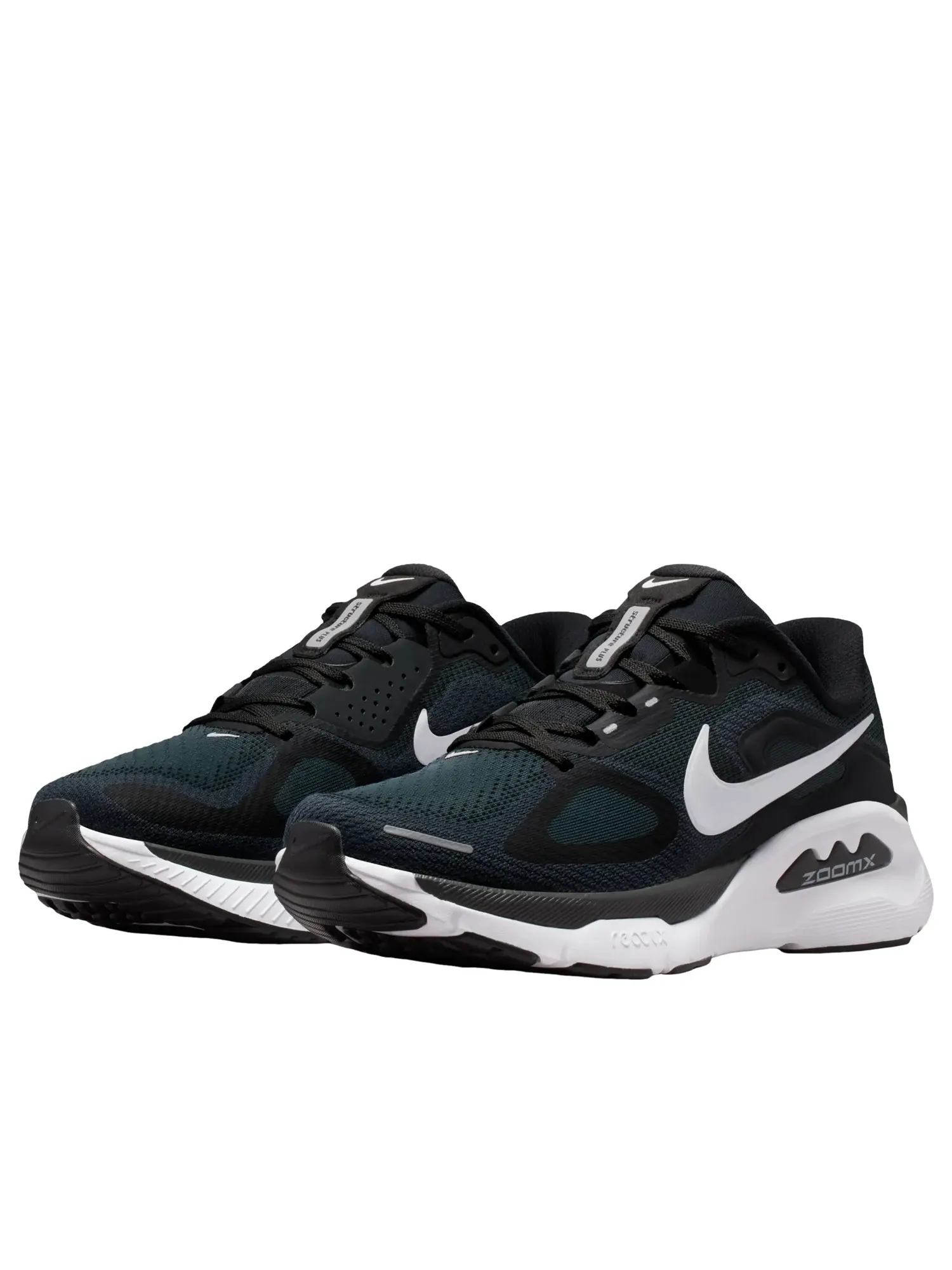 Кроссовки (WMNS) Nike Structure Plus 'Black White' — изображение 4 из 6, черный