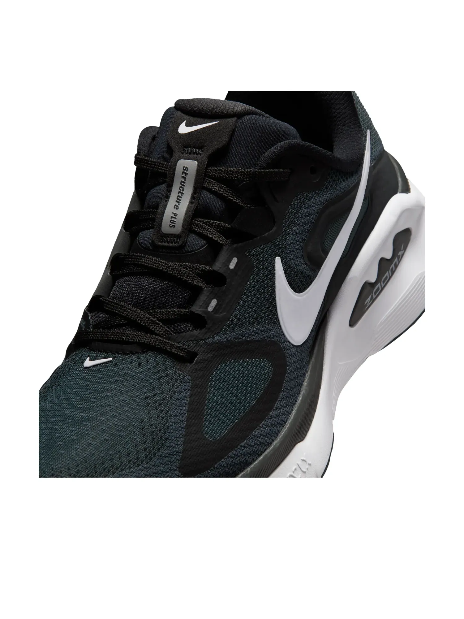 Кроссовки (WMNS) Nike Structure Plus 'Black White' — изображение 5 из 6, черный