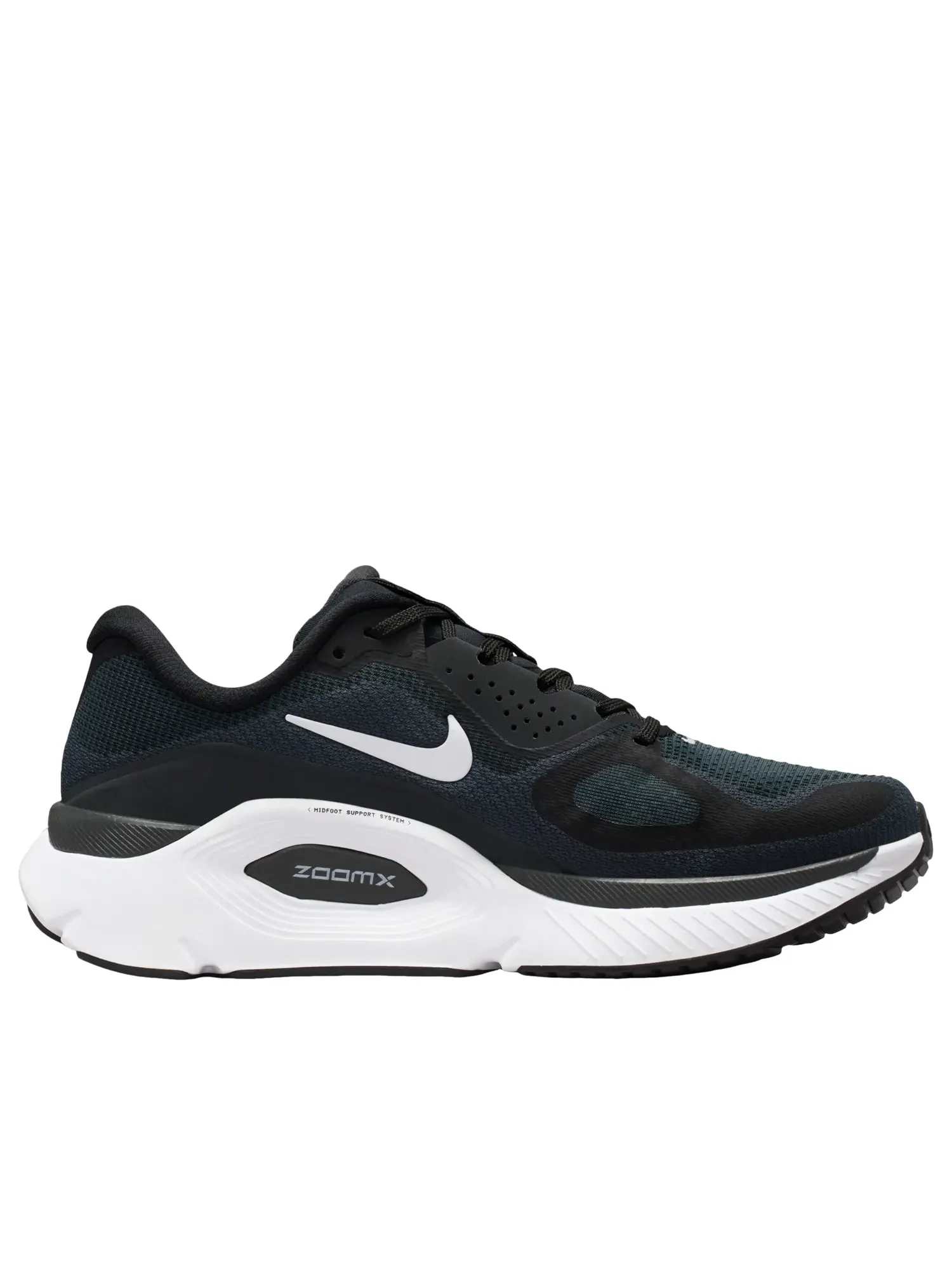 Кроссовки (WMNS) Nike Structure Plus 'Black White' — изображение 6 из 6, черный