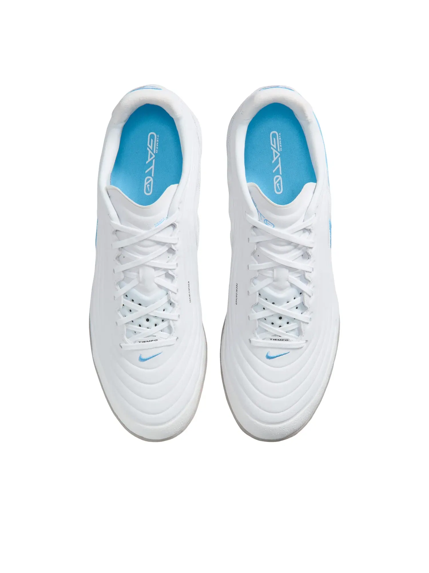 Мужские кроссовки с кожаным верхом Nike Tiempo React Gato — изображение 3 из 7, белый