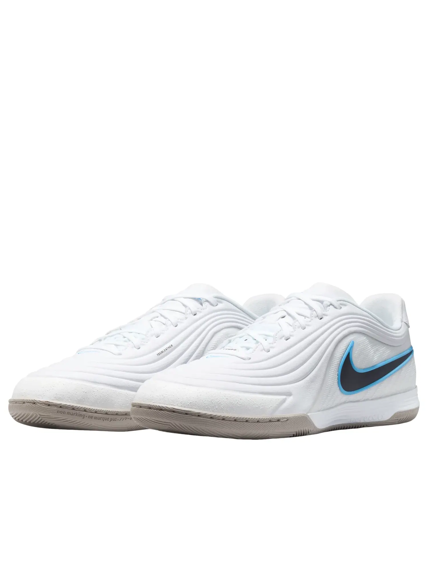 Мужские кроссовки с кожаным верхом Nike Tiempo React Gato — изображение 5 из 7, белый
