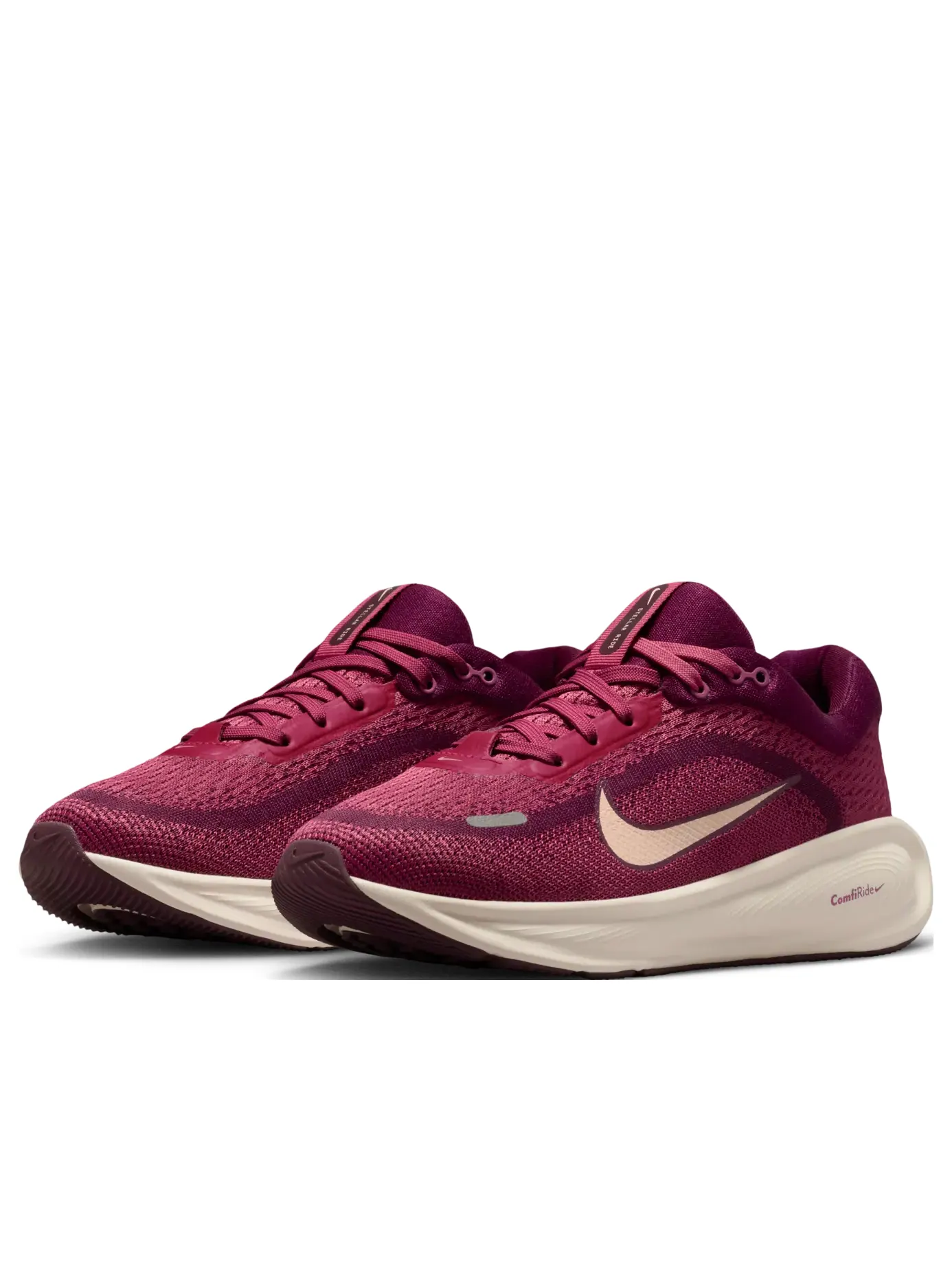 Кроссовки (GS) Nike Stellar Ride 'Bordeaux Sweet Beet Pale Ivory' — изображение 4 из 6, бордовый