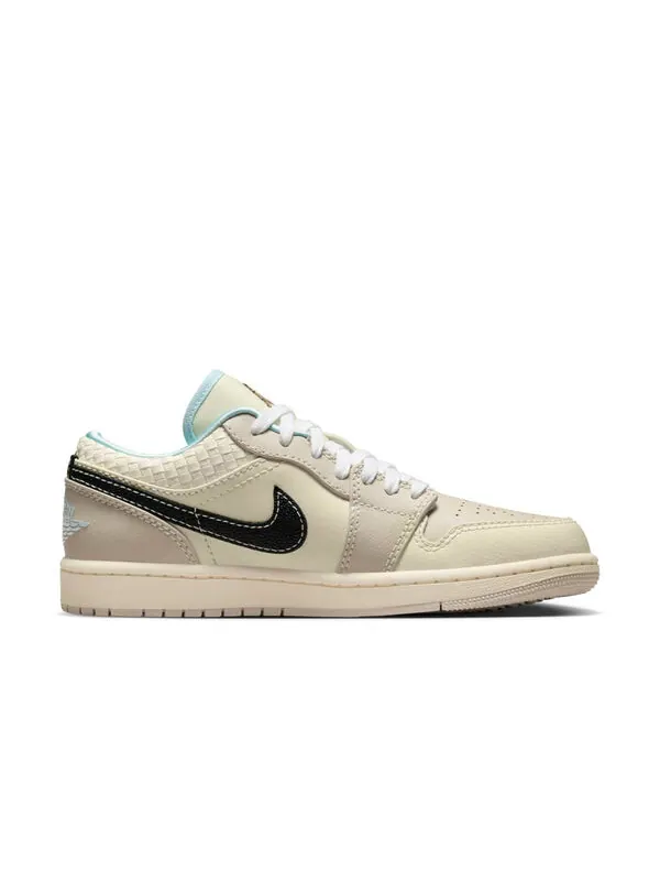 Кроссовки 1 low se Air Jordan — изображение 2 из 4, черный//синий