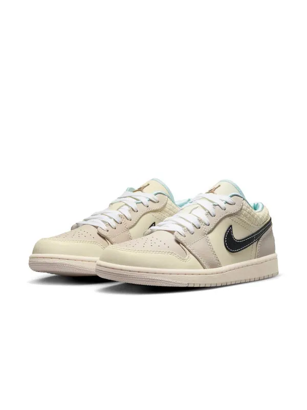 Кроссовки 1 low se Air Jordan — изображение 3 из 4, черный//синий