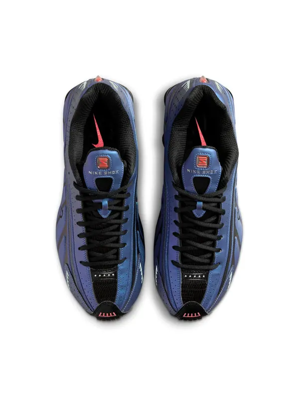 Кроссовки shox r4 'iridescent' Nike — изображение 4 из 4, черный