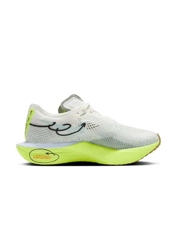 Кроссовки zoomx vaporfly 3 следующий% 3 Nike — изображение 2 из 4, белый/зеленый