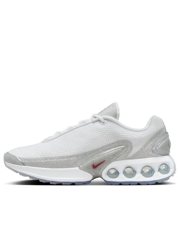 Кроссовки air max dn 'silver glitter' Nike — изображение 1 из 4, белый/красный/белый