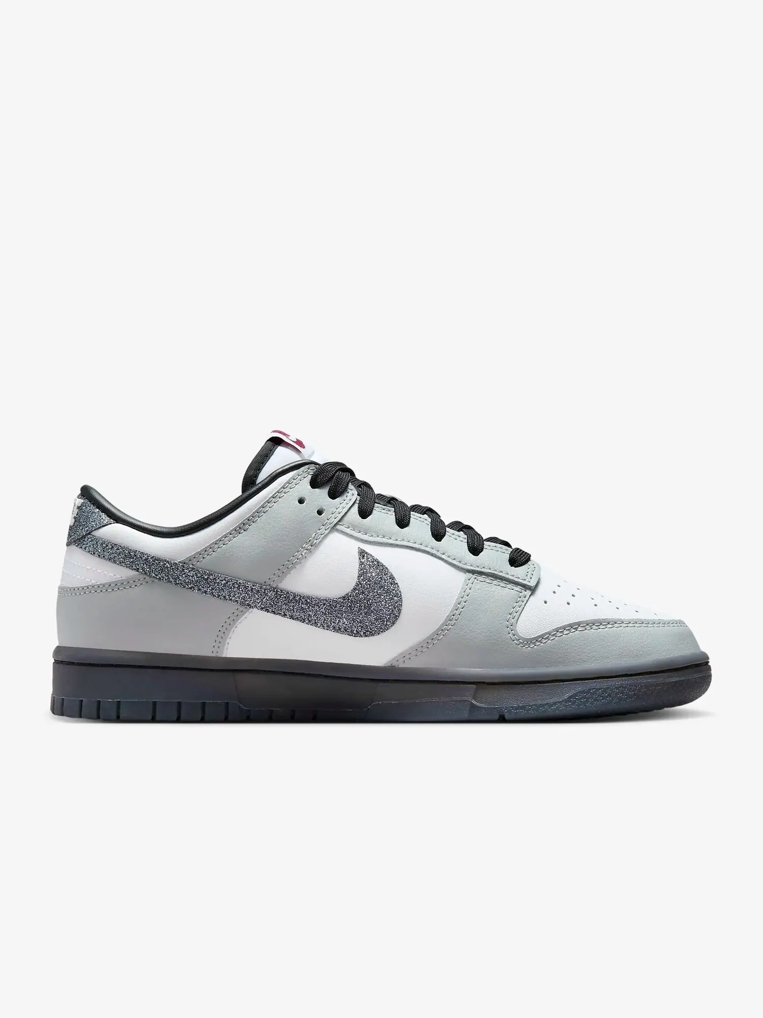 Кроссовки Nike Dunk Low LX для женщин — изображение 6 из 10, серый/белый