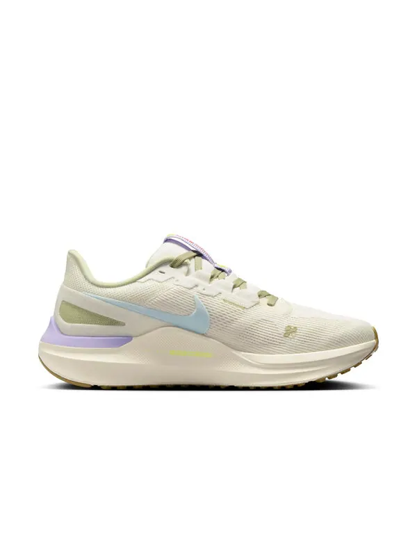 Кроссовки air zoom structure 25 'sail glacier blue volt' Nike — изображение 2 из 4, синий